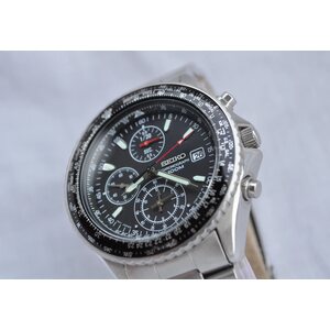 Seiko 7T92-0CF0 Flightmaster Pilot Chronograph 100M