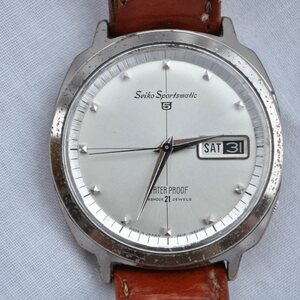 Seiko 6619-7950TAD Sportsmatic 5 Waterproof Diashock 21 Jewels