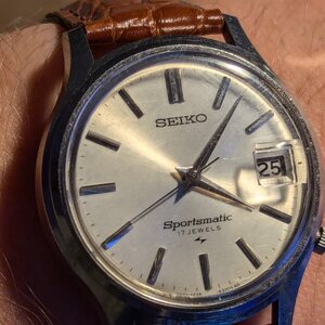 Seiko Sportsmatic Diashoc, 17 Jewels