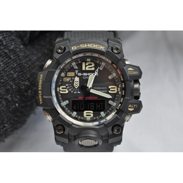 Casio GWG-1000-1AJF Mudmaster, Water Resist World Time, Barometric Pressure/Altimeter